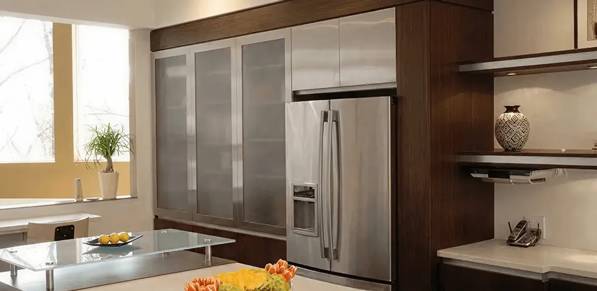 Cabinet door replacement and modern kitchen cabinet upgrade in Duluth, MN
